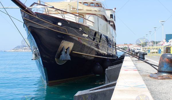 bacino di respirazione della nave